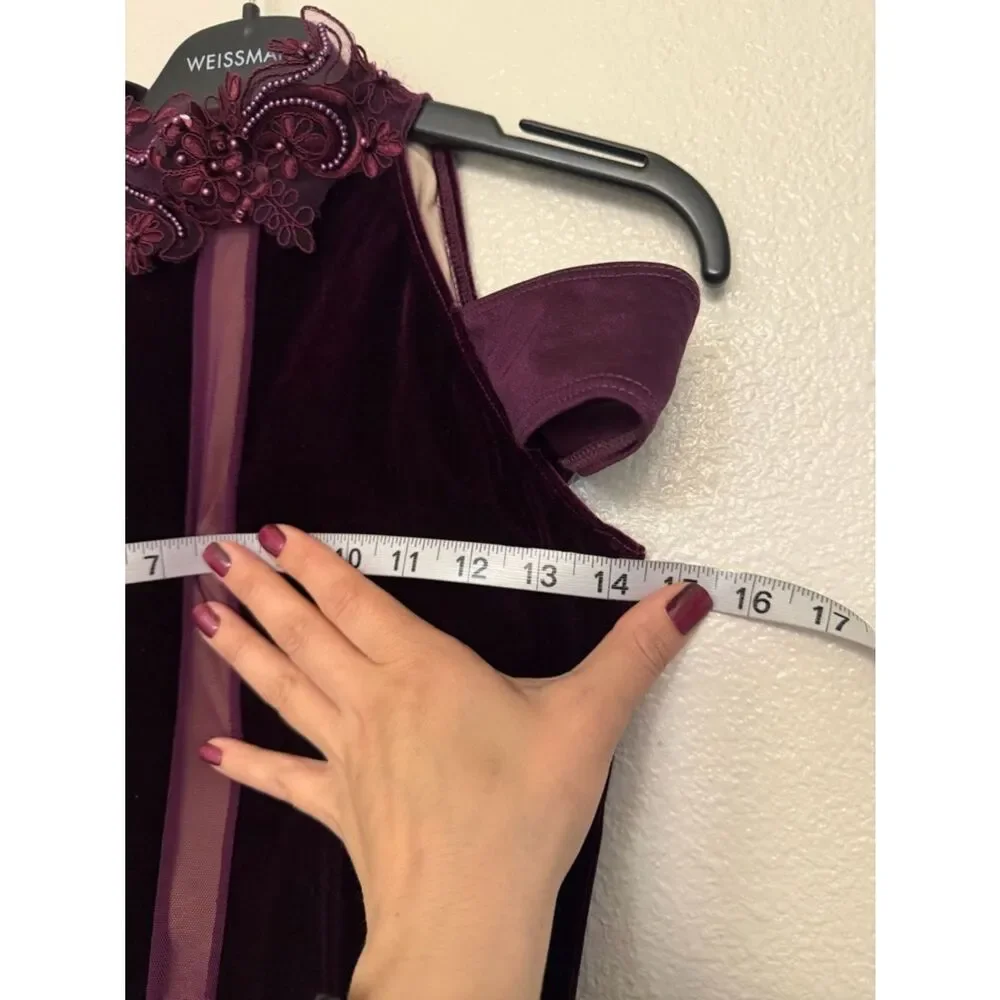 Weissman dance costum purple